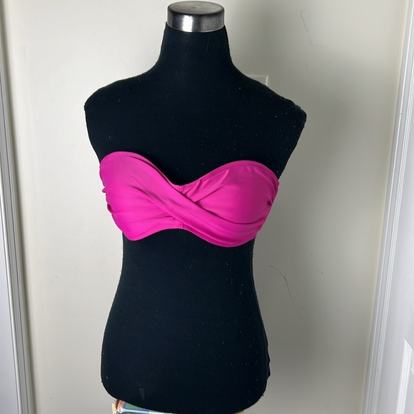 Body Glove Twist Padded Bandeau Bikini Top Size Small - Picture 5 of 13